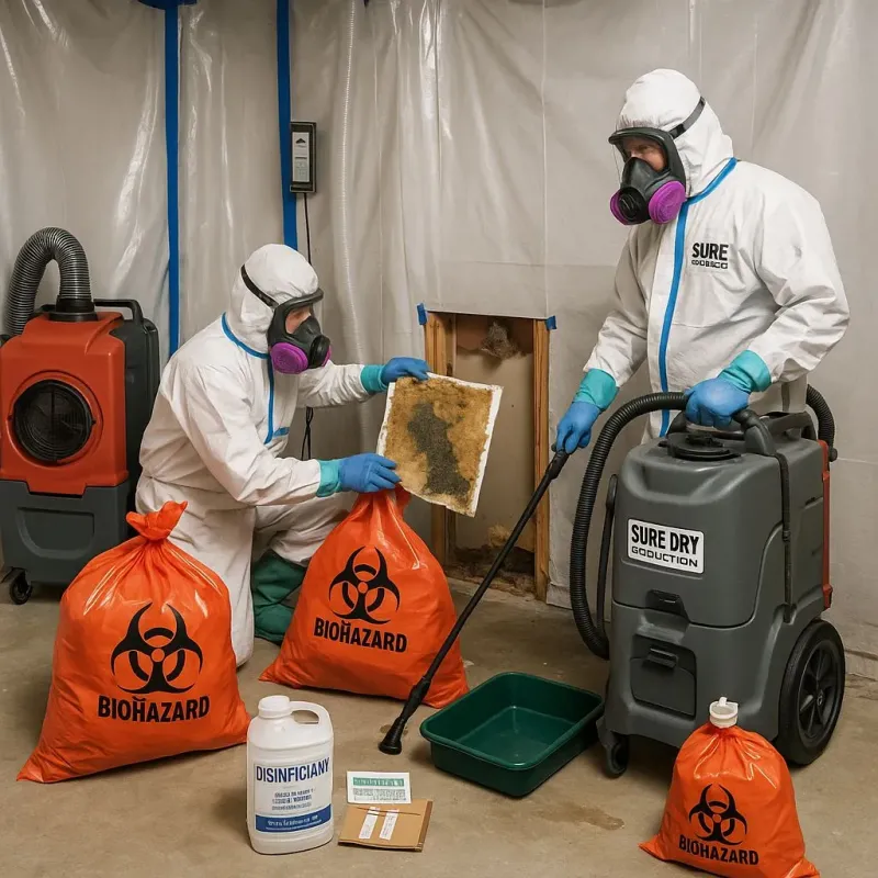 Contaminated Water Handling Protocols process in Jack County, TX